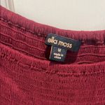 Ella Moss Women's Burgundy Off-Shoulder Top Photo 1