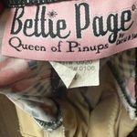 Bettie Page Sarong Cherry Plaid Swimsuit Pinup Retro Rockabilly Red White Size 4 Photo 4