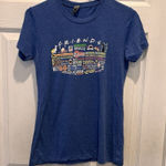 Next Level Friends TV Show Quotes Women's Blue T Shirt Size Medium‎  Apparel Photo 0