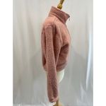 DYI  Tranquil 1/2 Zip Fuzzy Fleece‎ Pullover in Blush Photo 6