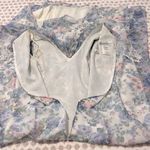 Jessica McClintock Vintage Floral Garden Lace Trim Maxi Prom Bridesmaid Dress Photo 12