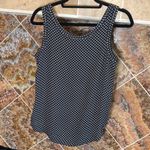 Philosophy black with white polka dot tank. Size Small Photo 1