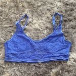 Chic Blue Lace Bralette Photo 0