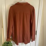 Como vintage  Women’s Rust Button Down Shirt Jacket Photo 2