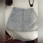 Divided  Light Blue Denim Mini Skirt Photo 3