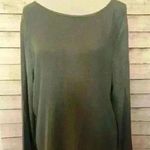 Cloth & Stone Anthropologie Green Blouse Tie-Back Top NWOT Photo 0