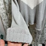 Wooden Ships  Heart Sweater Women’s Loose Knit Slouchy Beach Photo 1