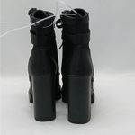 Steve Madden Herrick Combat Boots Womens 6.5M Black Platform Chunky Goth Moto Photo 5