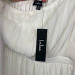 Lulus White One Shoulder Pleated M Midi Dress Long Sleeve Grecian Goddess
Style Photo 12