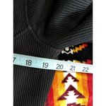 Time & Tru Zip Up Knit Jacket Hood Pockets Size Medium Warm Heavyweight Photo 4