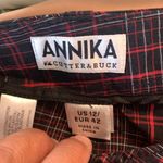 Cutter and Buck  Red plaid golf shorts size 12 Photo 5