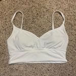 Lululemon  White Sports Bra Photo 0