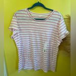 LC Lauren Conrad Pink Striped Women's Top Photo 0