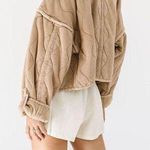 Free People Gwynnie Quilted Jacket Photo 9