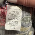 Loft Womens Size Small Blue Pink Floral Short Sleeve Cotton Crewneck Shirt NEW Photo 2