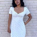 Brandy Melville H&m boho white mini dress Photo 1
