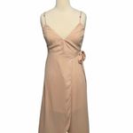 Show Me Your Mumu  Mariah Wrap Dress‎ Blush Medium Photo 5