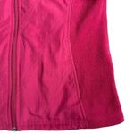 Columbia size M pink fleece collared vest Photo 2