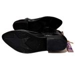 Seven7 NEW - Western Style Chelsea Metallics Star-Embellished Black Ankle Boots Booties Photo 2