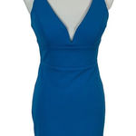 B Darlin  Dress Womens 5 6 Blue Bodycon Sleeveless Clubwear Party Sexy Photo 0