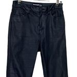 The Kooples Womens Franky Coated Black Skinny Jeans Button Fly High Rise Size 26 Photo 1