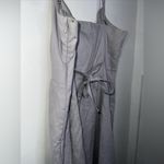 Forever 21 NWT  Grey/Purple Spaghetti Strap Babydoll Dress Size Large Photo 5