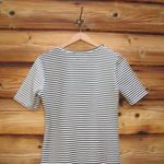 Current/Elliott Current Elliot Stretch Striped Mini Dress Photo 6