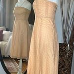 J.Crew Elegant Peach Strapless Dress Photo 0