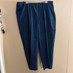 Alfred Dunner  Elastic Pull On Blue Denim Pants Size 22W Photo 6