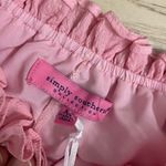 Simply Southern Pink Smocked Bubble Mini Skirt Photo 2