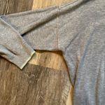 Victoria's Secret Embroidered Gray Crew Neck Long Sleeve Cashmere Sweater Small Photo 1