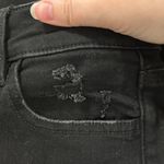 American Eagle Ne(X)t level stretch distressed hi-rise jeggings black size 4S Photo 7