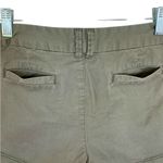G by Guess Womens Chino Shorts Size 28 Dark Olive Green Cotton Spandex Low Rise Photo 7