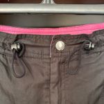 Oleg Cassini Black Drawstring Windbreaker Pants Photo 5