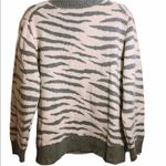 Rebecca Taylor La Vie  Animal Print Wool Alpaca Blend Sweater NWT Photo 2