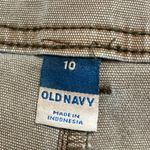 Old Navy Women's Brown Tan Wide Leg High Waisted Baggy Denim Jeans Pants Size 10 Photo 3