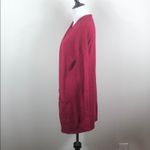 Abound  Red Cardigan Open Front Photo 4