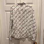 Roper White Striped Floral Western Pearl Snap Long Sleeve Size Large‎ Rodeo 4H Photo 6