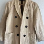 ZARA Women Double Breasted Coat Size M Photo 10
