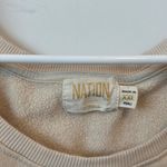 Nation Ltd  Esther Sweatshirt in White Chocolate Size: XXL Photo 4