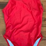 Nike Red  One Piece Bathing Suit Photo 0