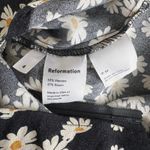 Reformation  Margot Daisy Print Mini Skirt Size 4 Photo 3