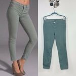 J Brand Capri Womens Jeans Size 31 Sage Green Leggings Colored Denim Pants Photo 1