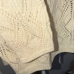 Peace Love World  Cream V-Neck Sweater Photo 4