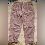 Aerie Women’s Sz L Terra Cotta Essential Cargo Joggers Photo 4