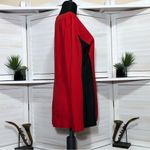 Vintage 80s 90s Harlequin Blazer Coat White Black Red Photo 3