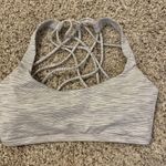 Lululemon Grey  Sports Bra Photo 0