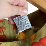 R & K Vintage Originals Women’s 14 Green Floral Print Maxi Boho Cottage Dress Photo 7