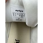 EYTYS Sidney Women’s Low Top Platform Sneakers White Leather Size 8.5 Photo 8