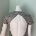 Dreamr Gray Diamond back open tied tee NEW Photo 2